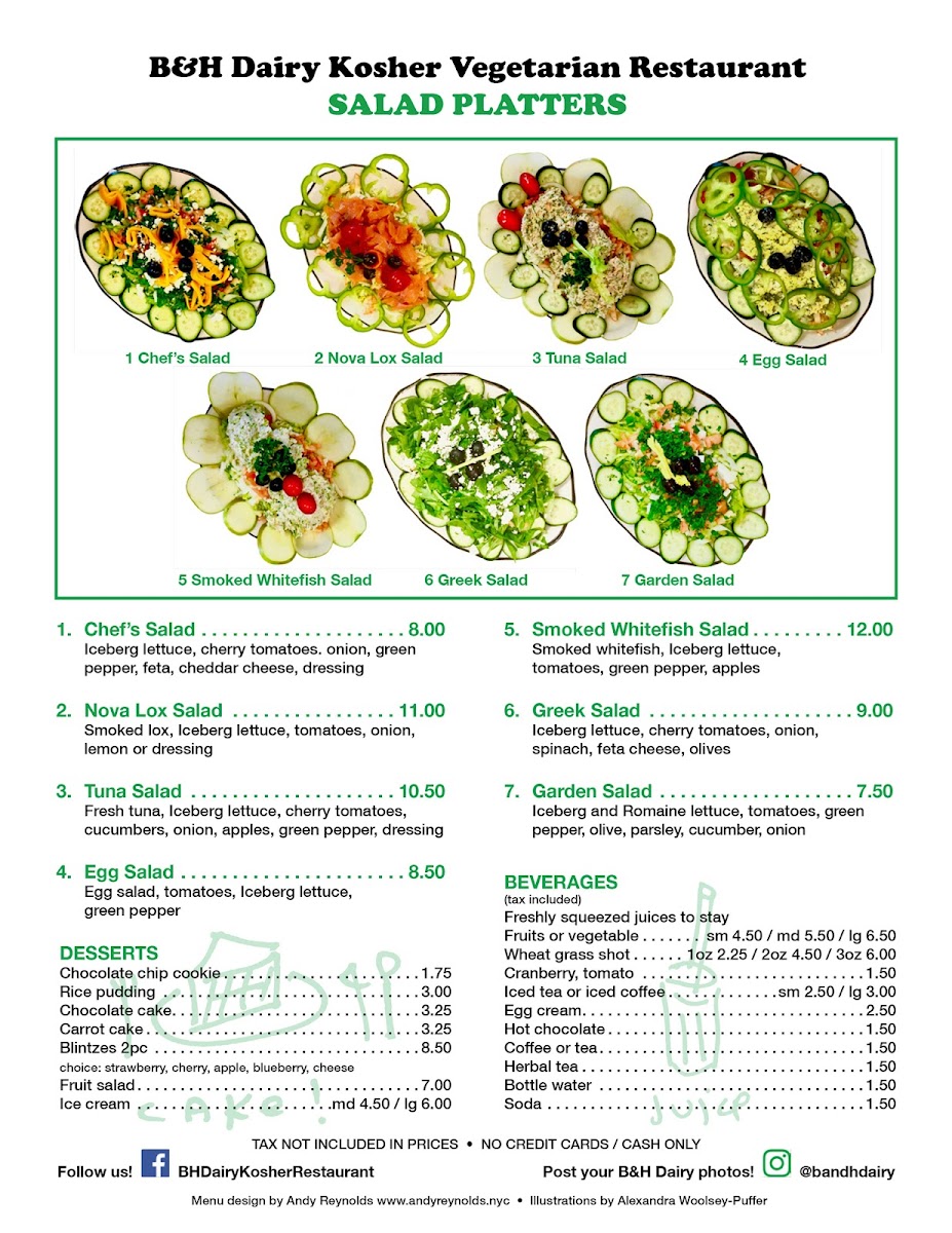 B&H Dairy Menu - Image 6